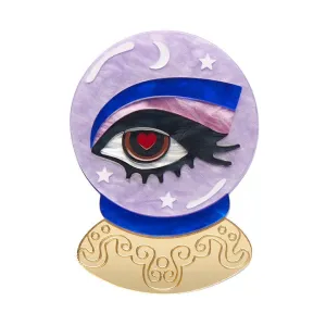 Keen-Eyed Insight Brooch by Erstwilder