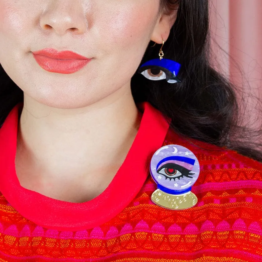 Keen-Eyed Insight Brooch by Erstwilder