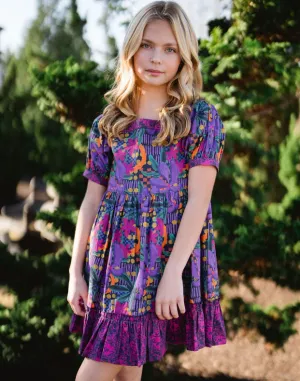Kenzie Dress - Dahlia Purple