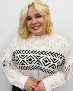 Kenzie Fringe Knit Sweater