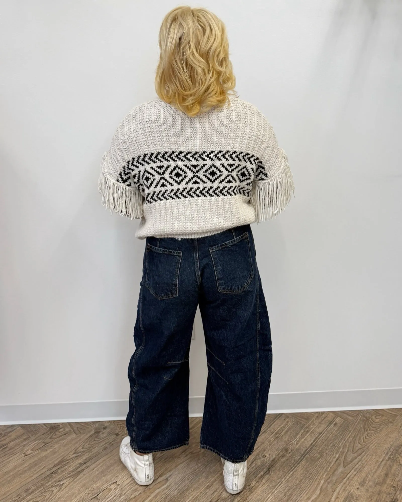 Kenzie Fringe Knit Sweater