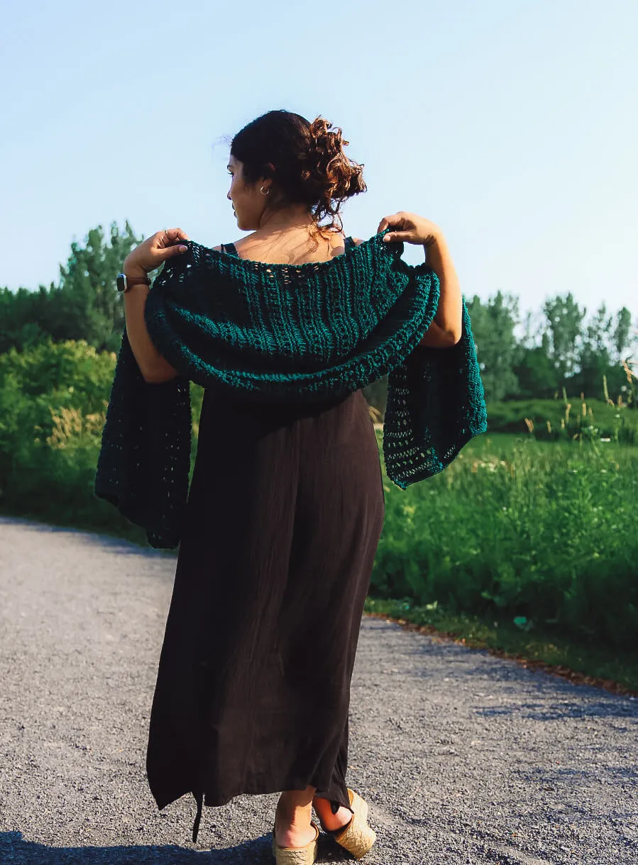 Knit Kit - Evening Glow Wrap