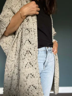Knit Kit - Miriam Ruana