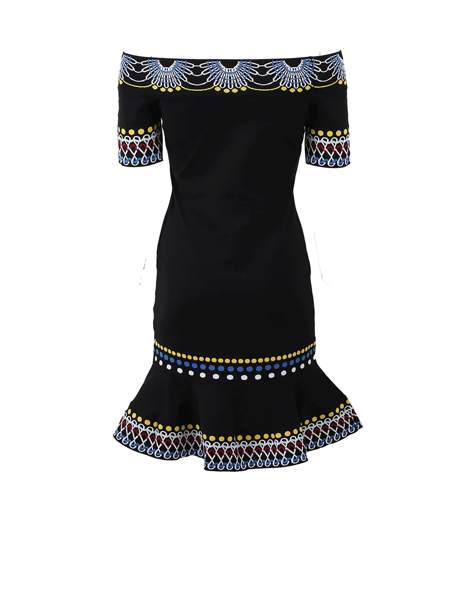 Knit Off-The-Shoulder Dress