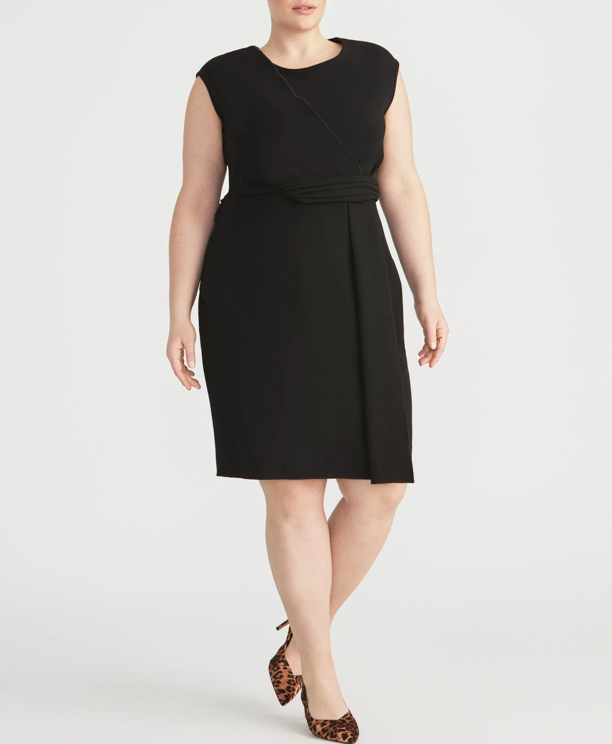 Knit Twist Dress