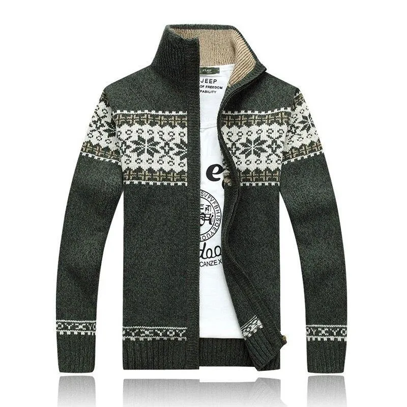 Knitted Long Sleeve Cardigan