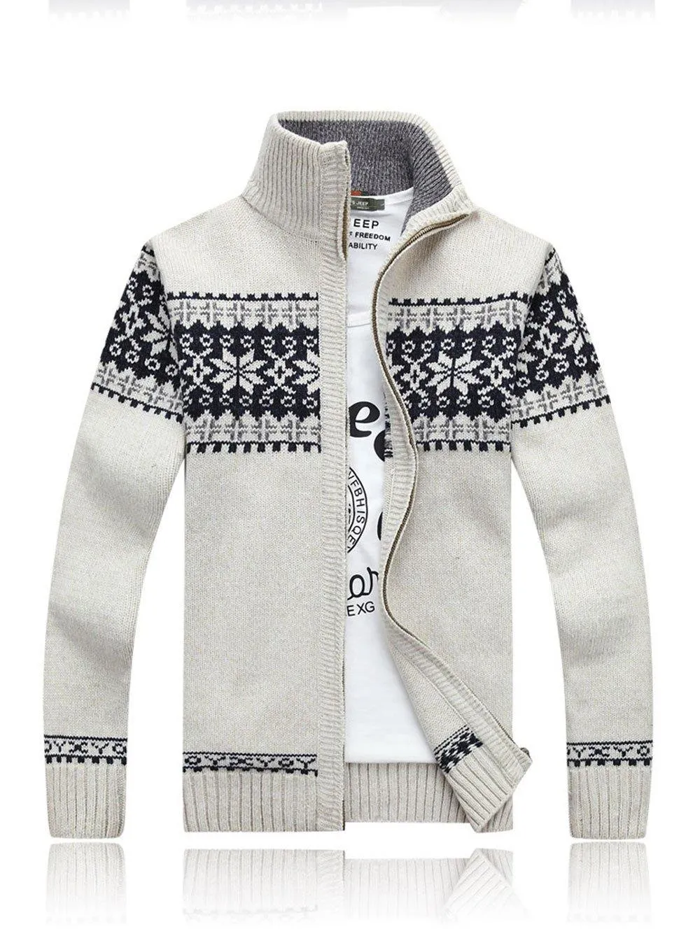 Knitted Long Sleeve Cardigan