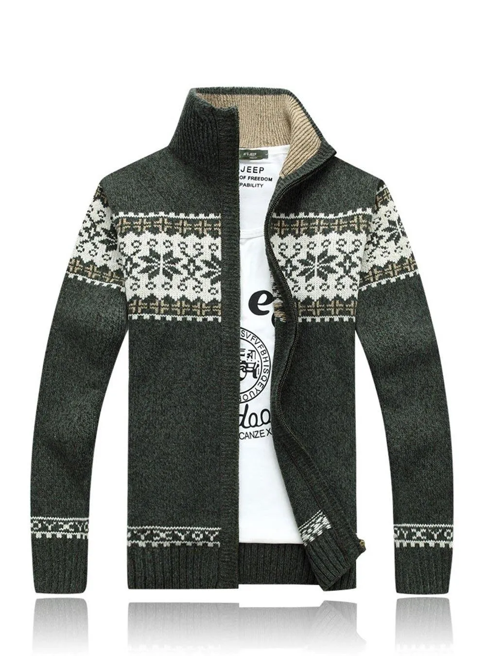 Knitted Long Sleeve Cardigan