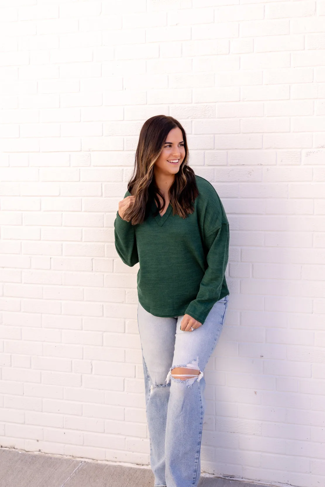 Kolly Knit Shirt | Forest Green