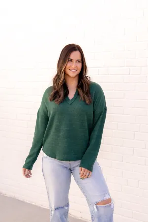 Kolly Knit Shirt | Forest Green