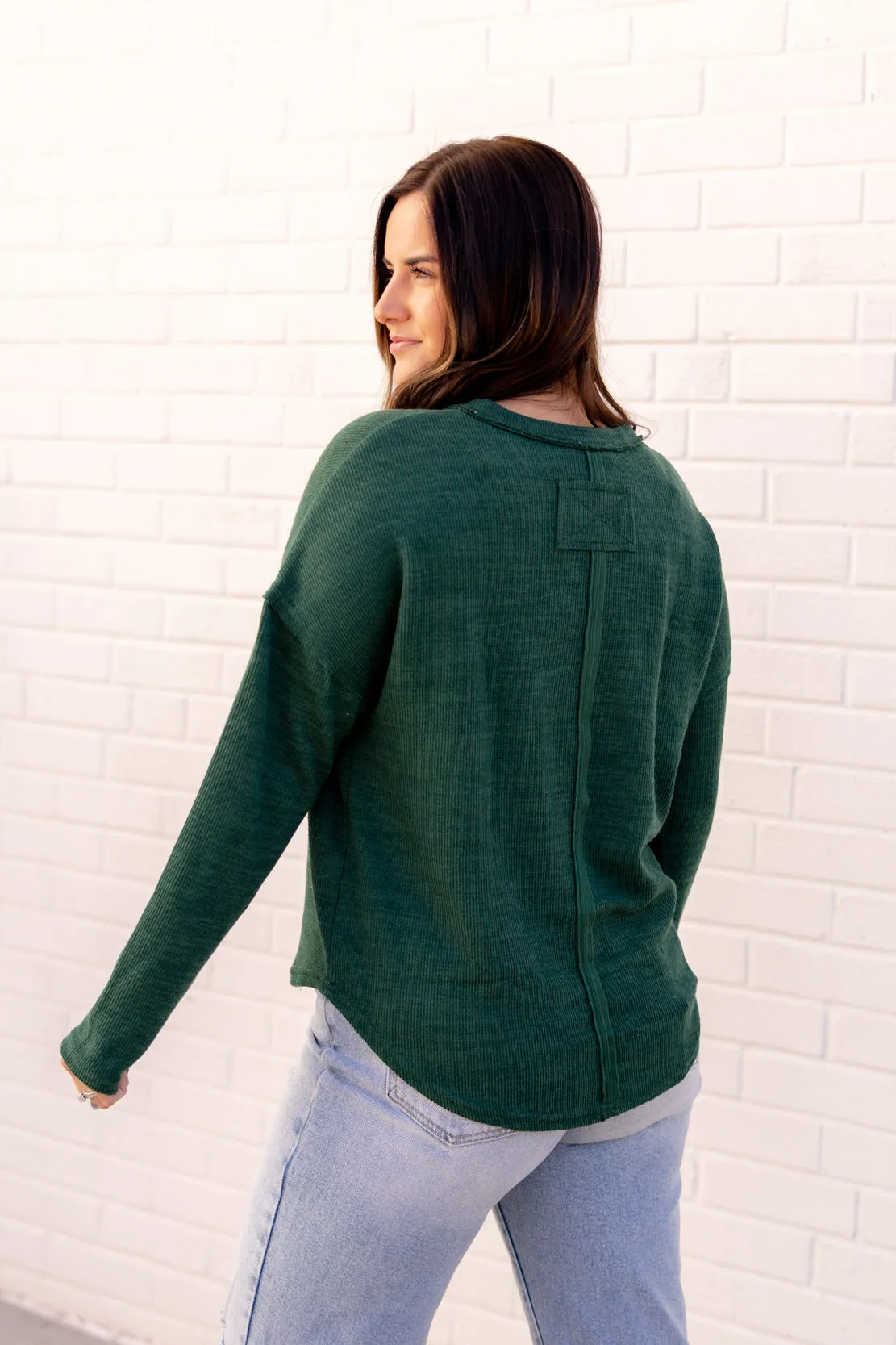 Kolly Knit Shirt | Forest Green