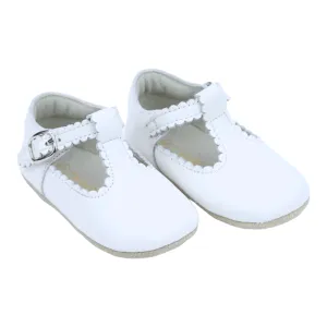 L'Amour Elodie Scalloped T-Strap