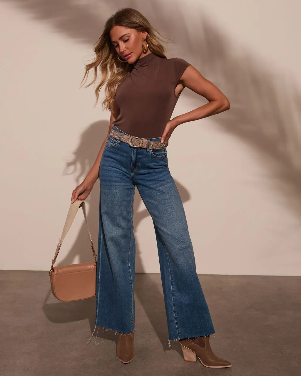 Landen Cap Sleeve Top