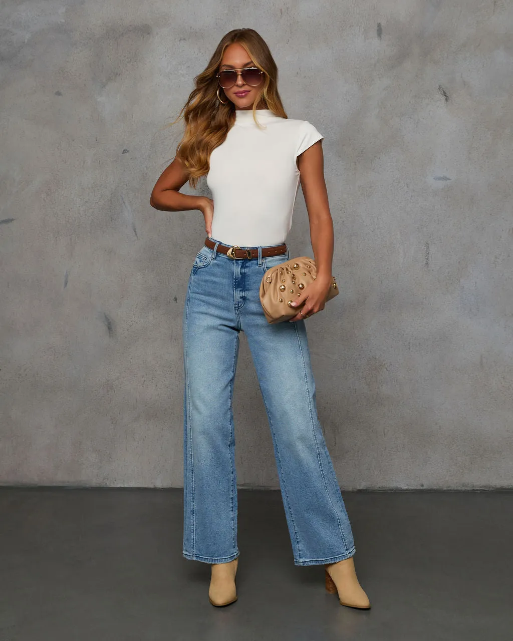 Landen Cap Sleeve Top