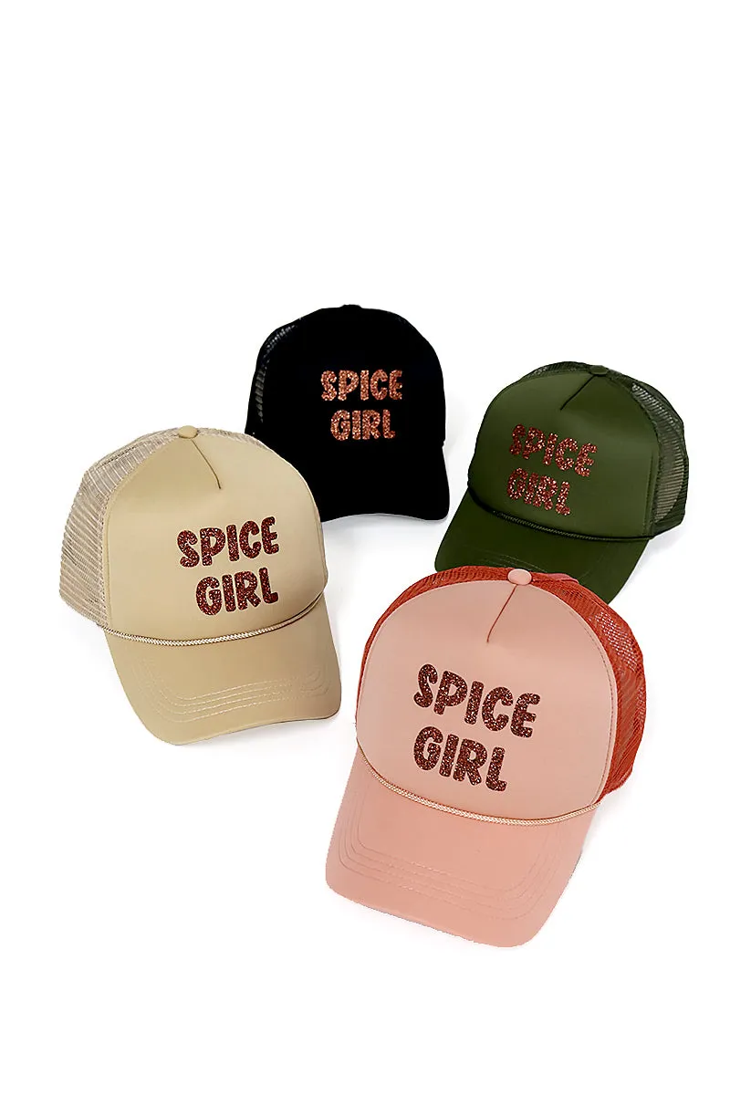 LCAPM2357 - Spice Girl Mesh Back Trucker Hat