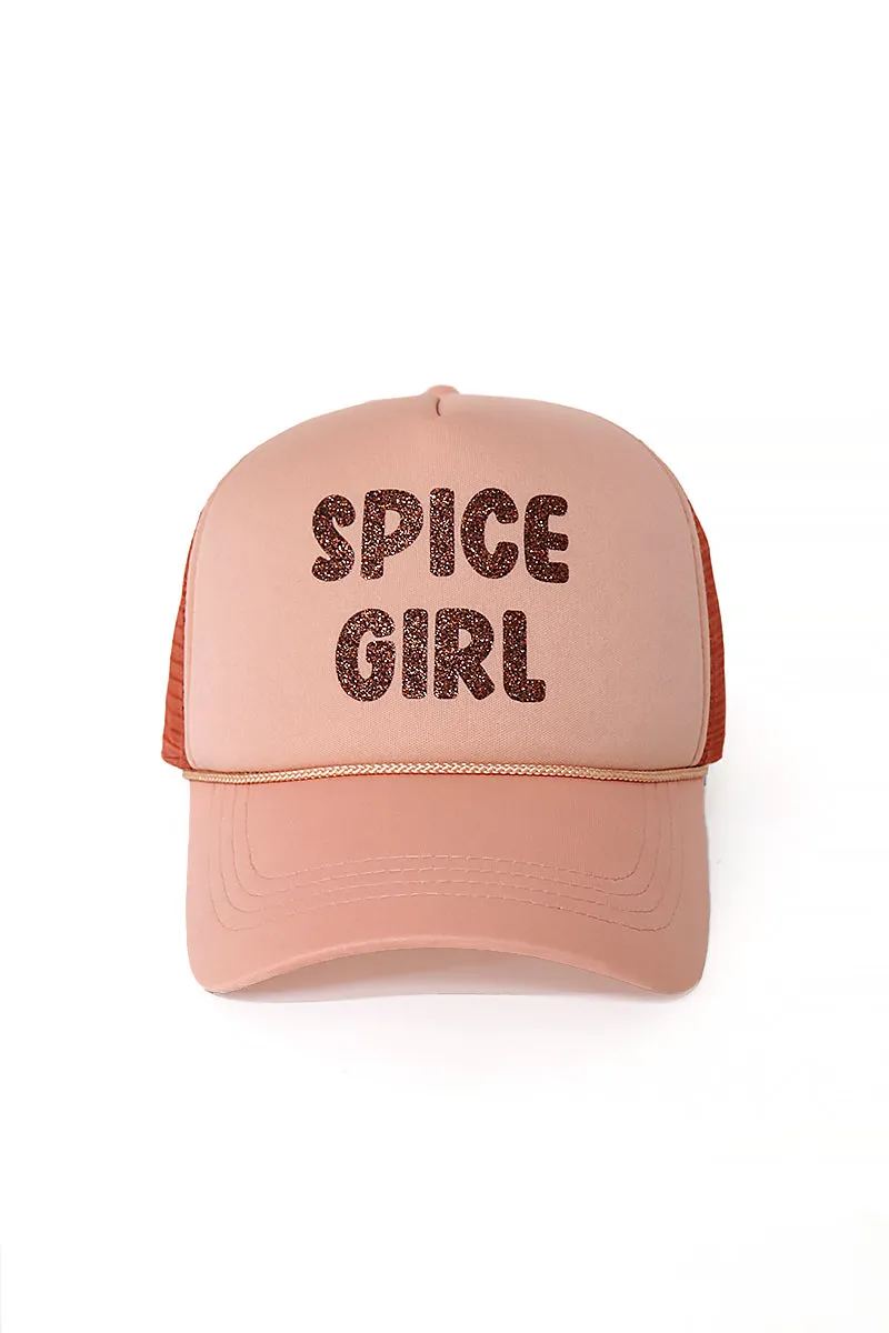 LCAPM2357 - Spice Girl Mesh Back Trucker Hat