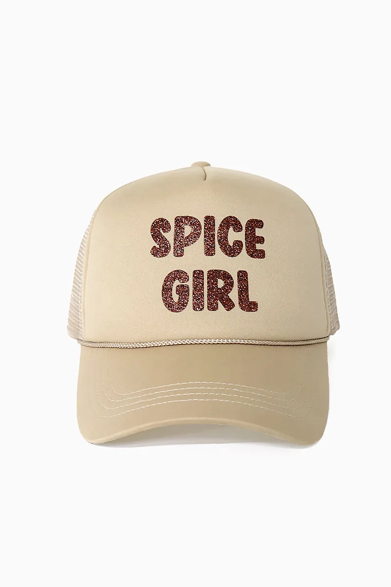 LCAPM2357 - Spice Girl Mesh Back Trucker Hat