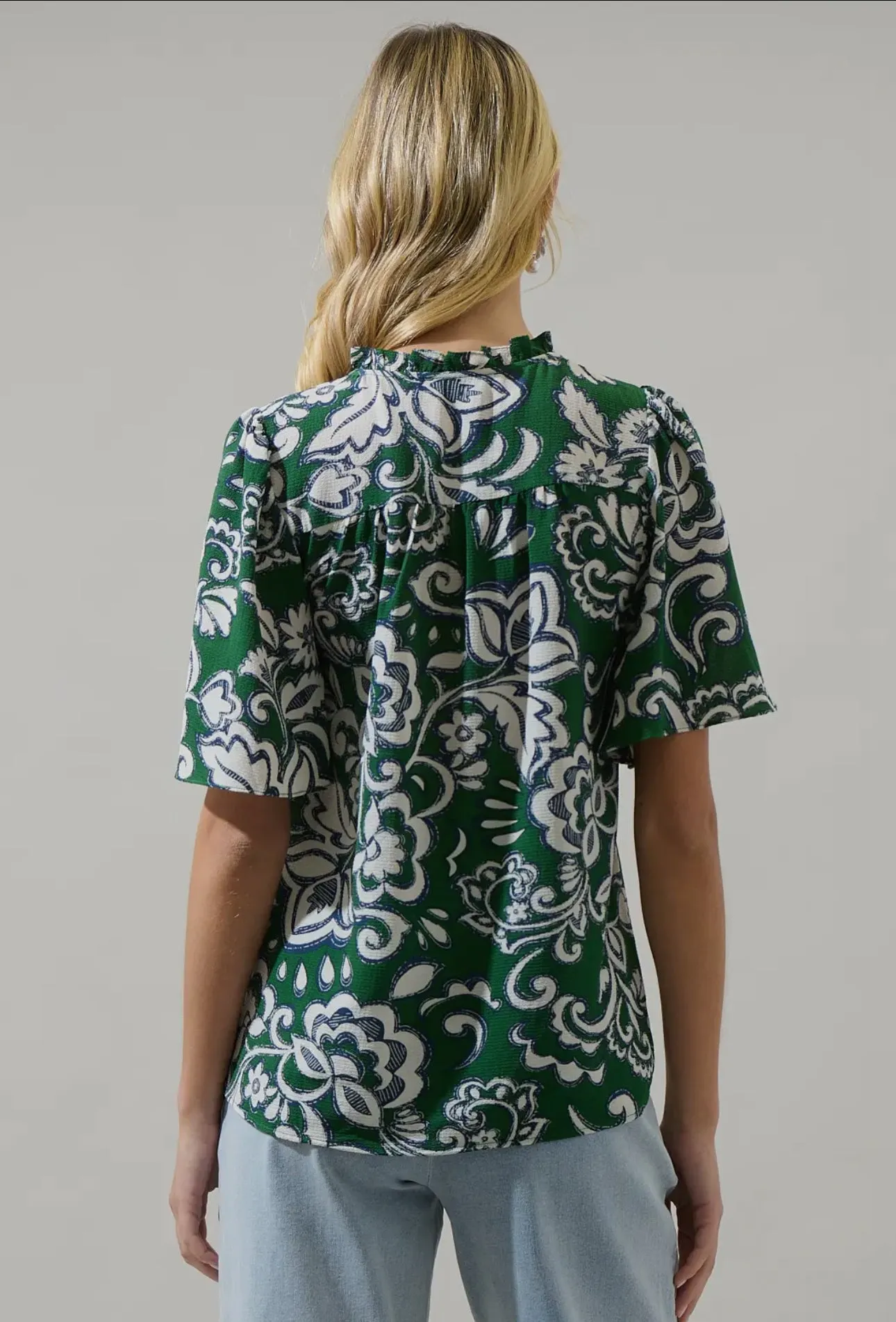 Leila Floral Blouse