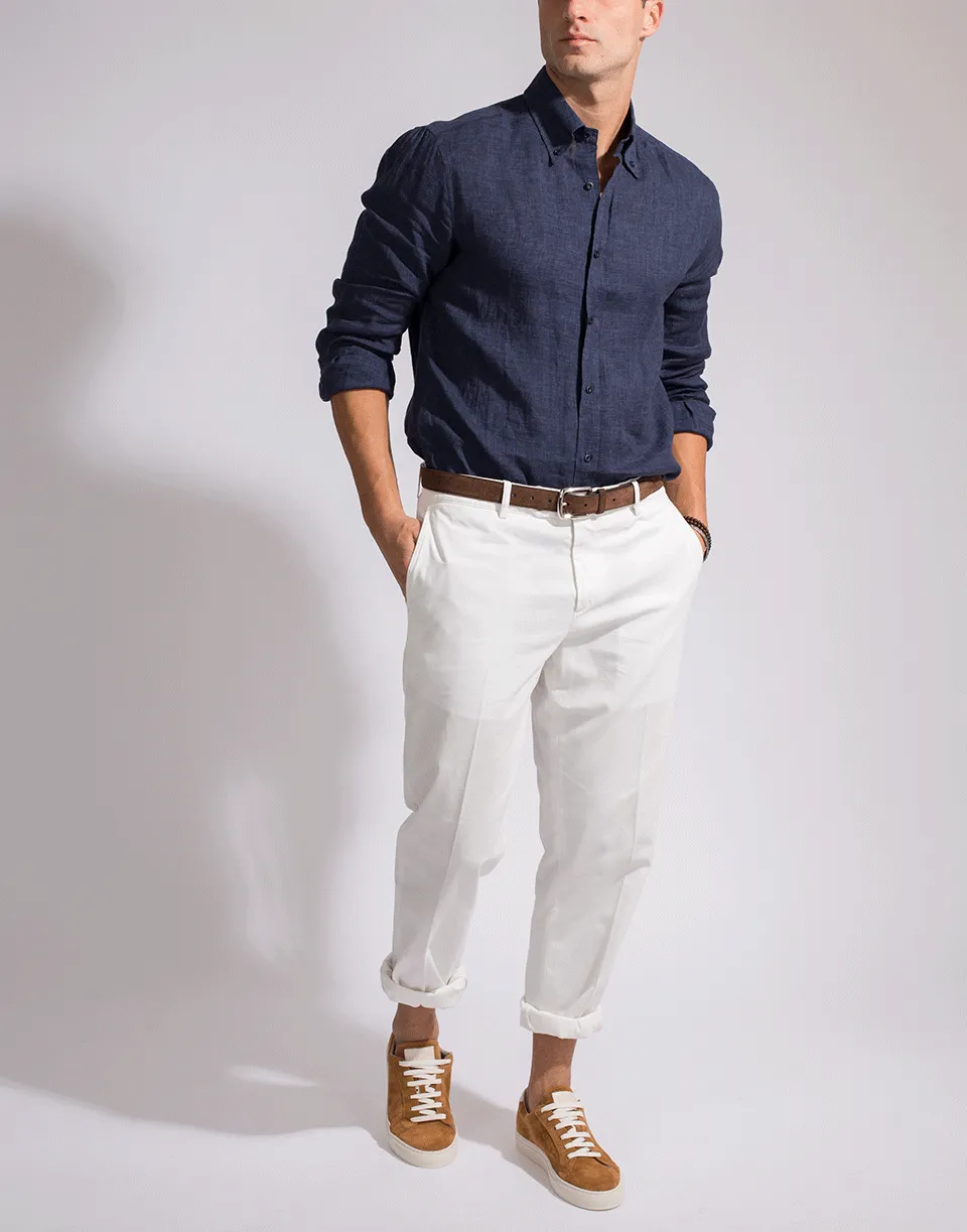 Linen Button Down Shirt