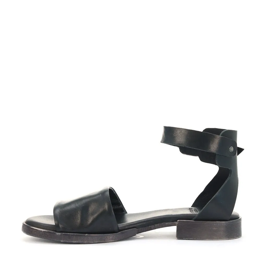 LIST LEATHER ARCHIVE SANDALS