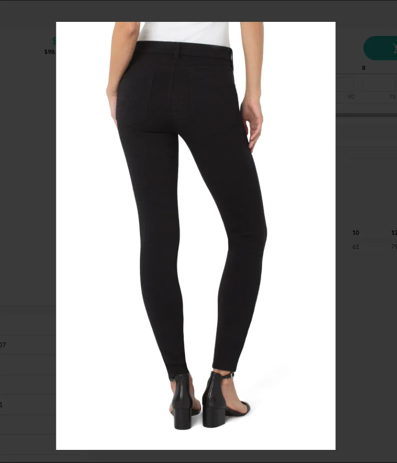 Liverpool Madonna Skinny 29" Inseam