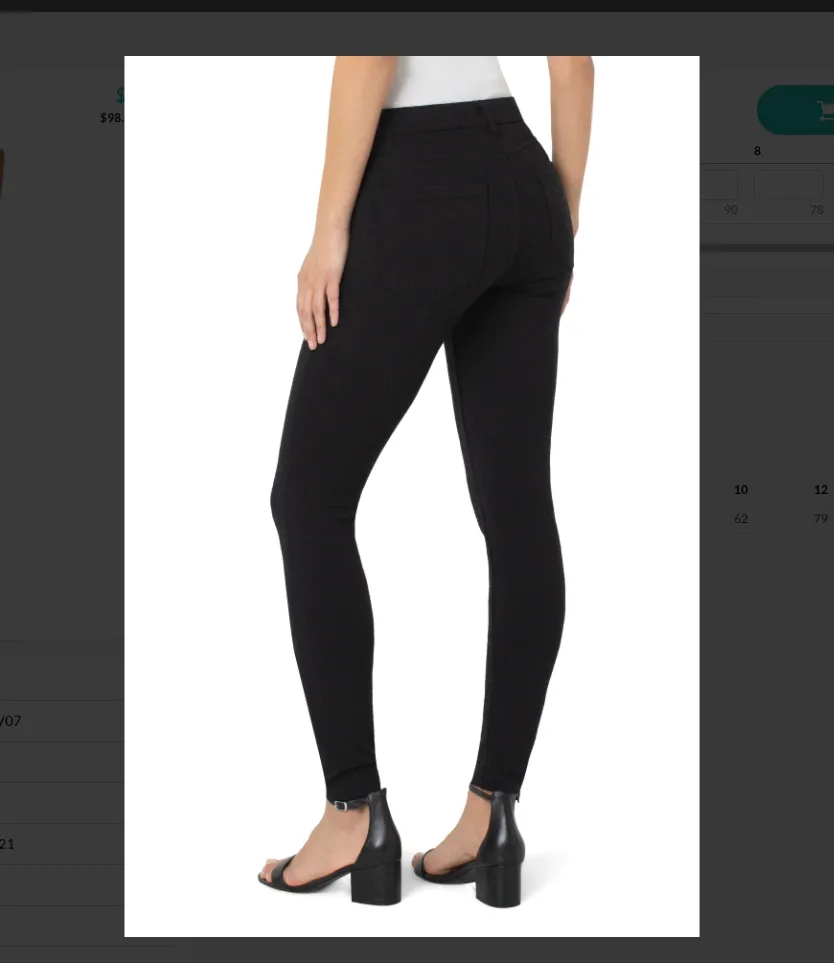 Liverpool Madonna Skinny 29" Inseam