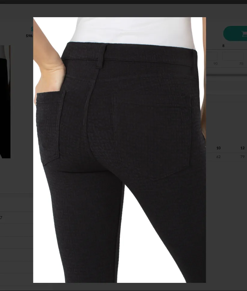 Liverpool Madonna Skinny 29" Inseam
