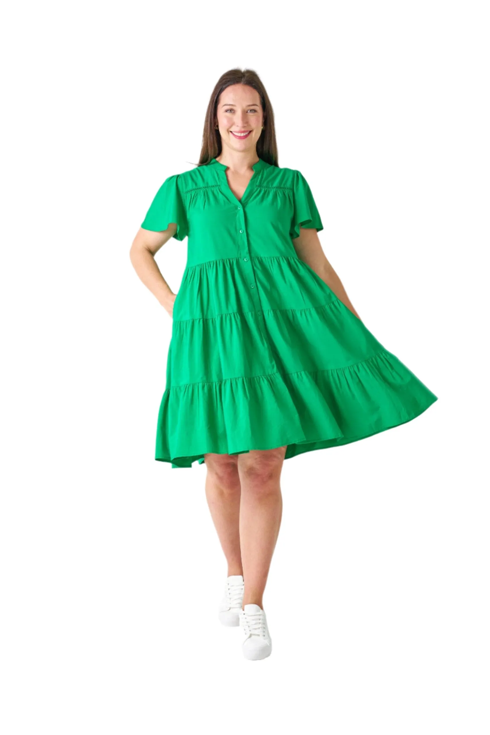 Liyana Dress Green