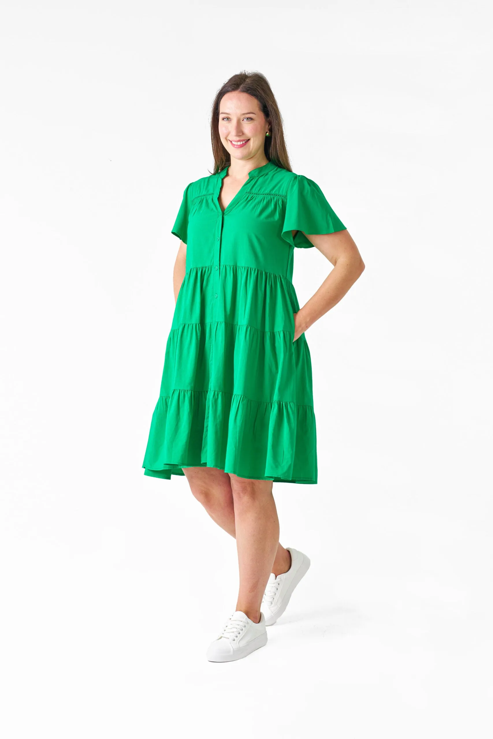 Liyana Dress Green