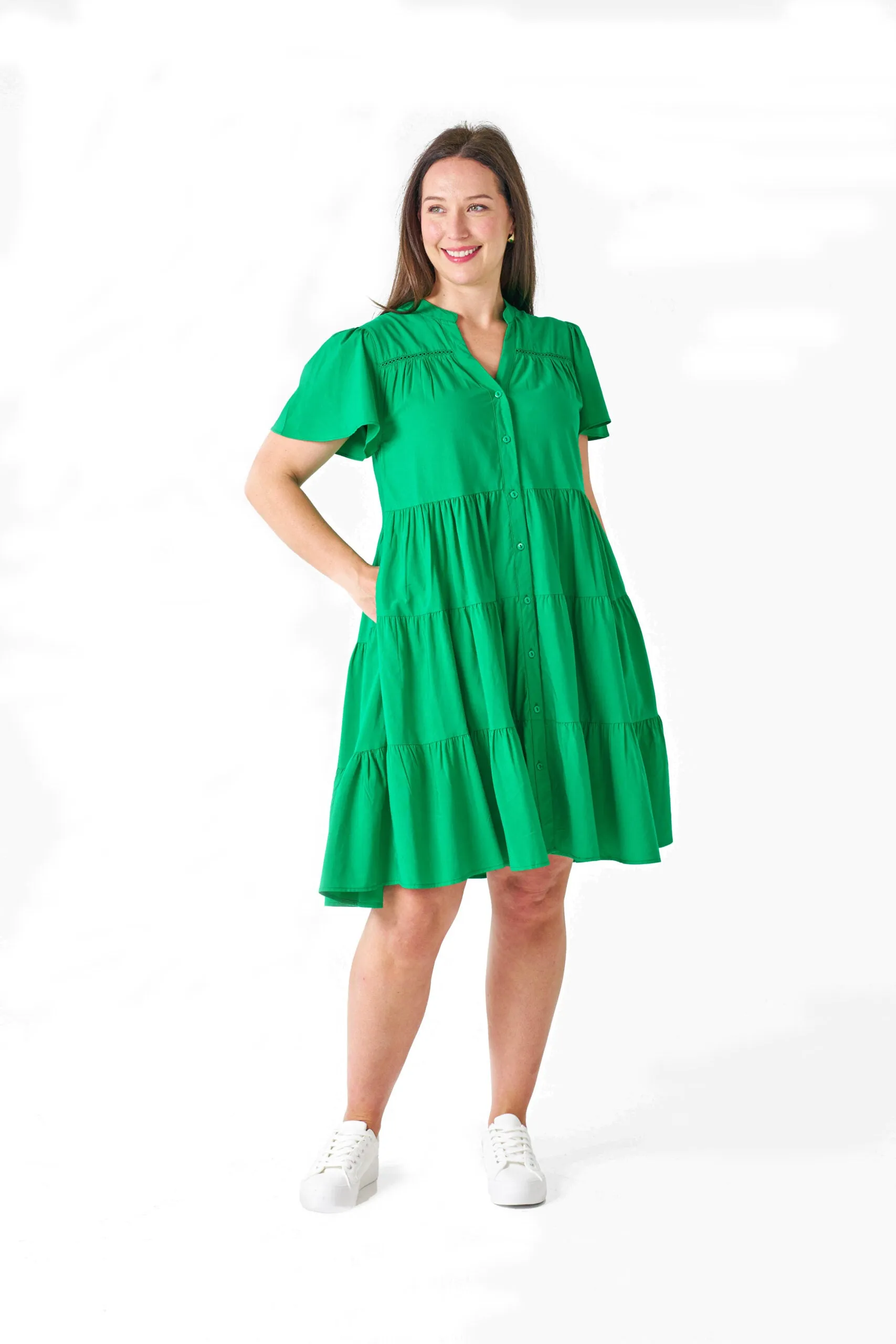 Liyana Dress Green