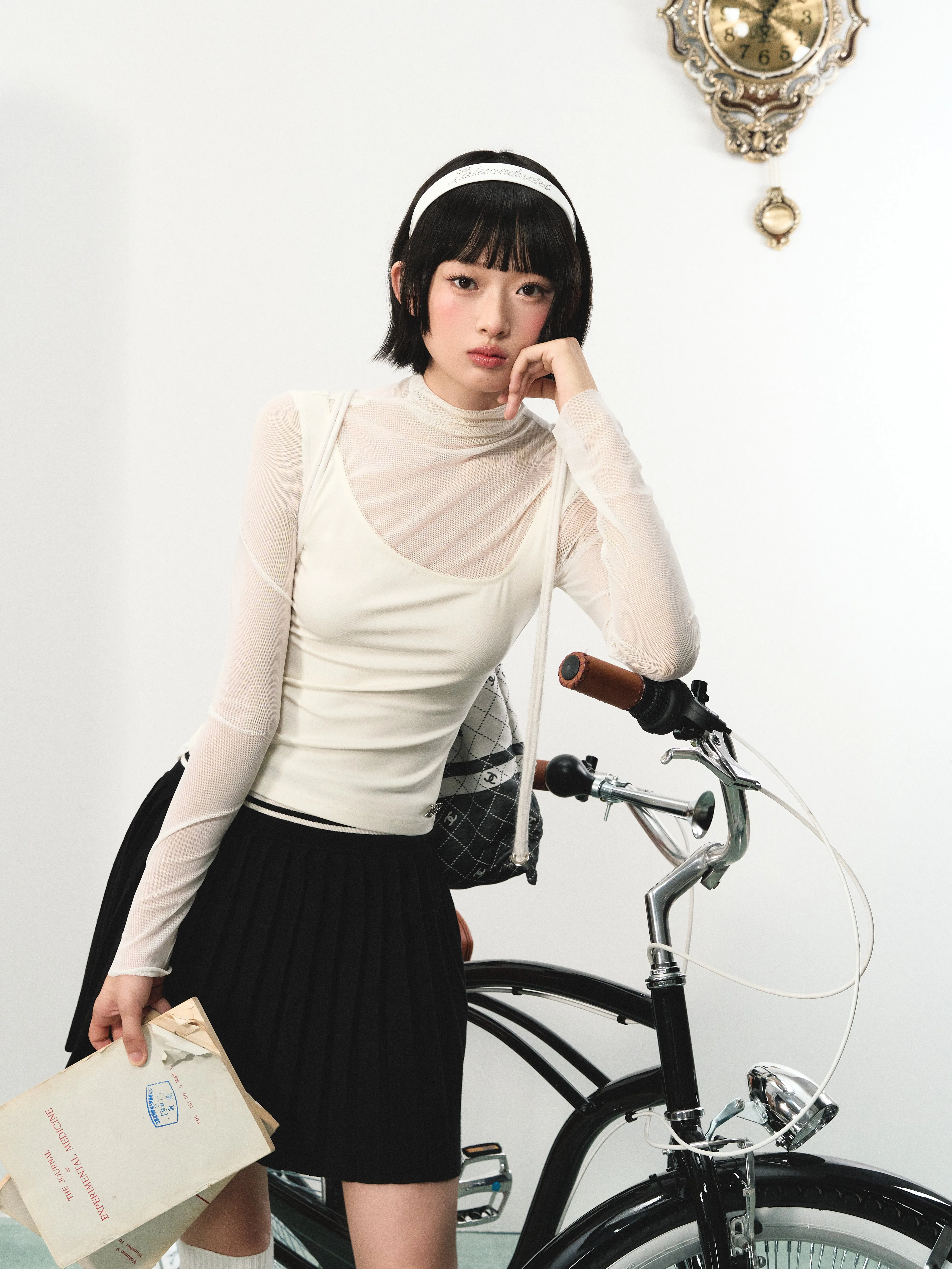 LLDC 'MANHATTAN GIRLS' Fiona Shirt [2COLOR]