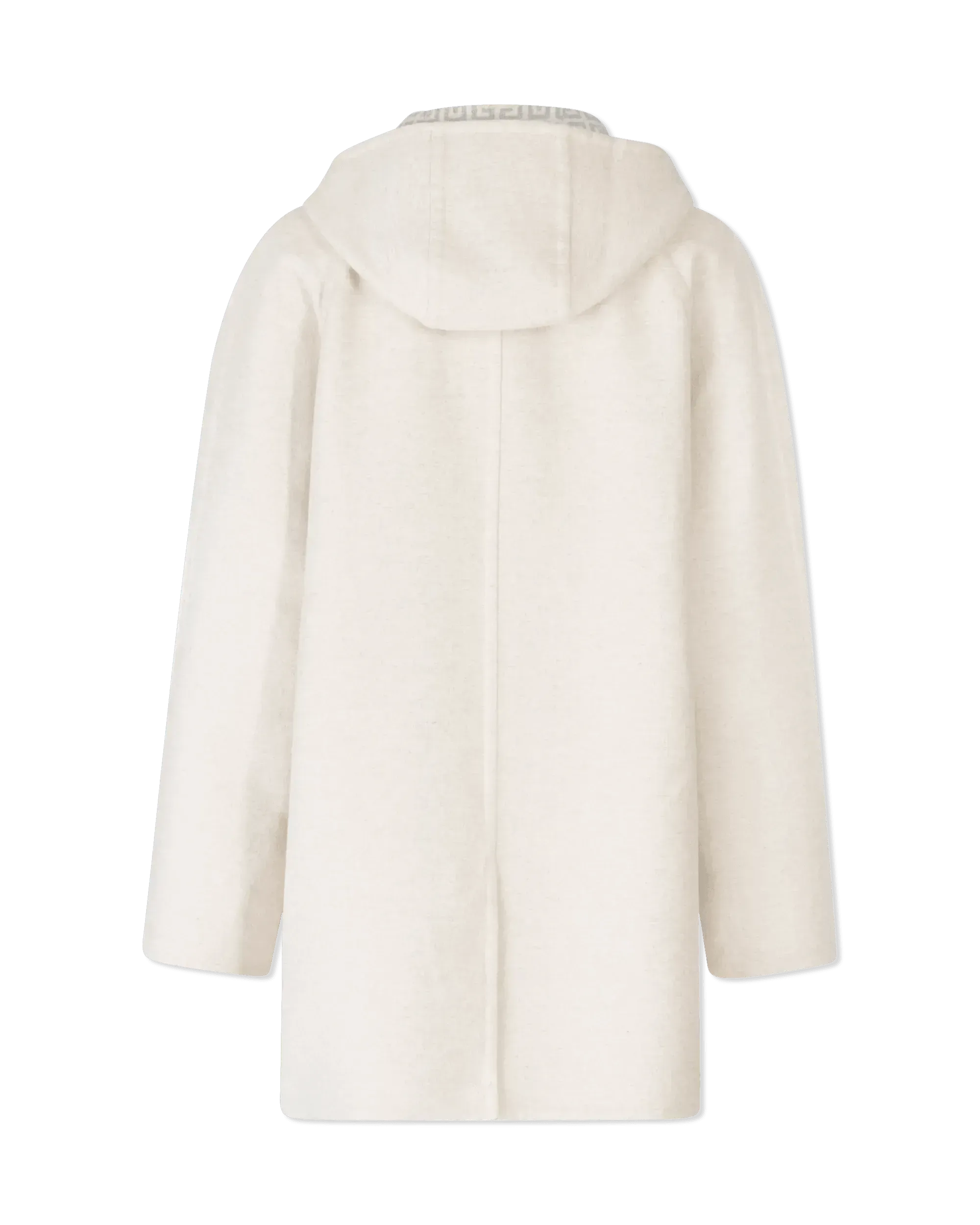 Logo-Lined Cashmere Coat