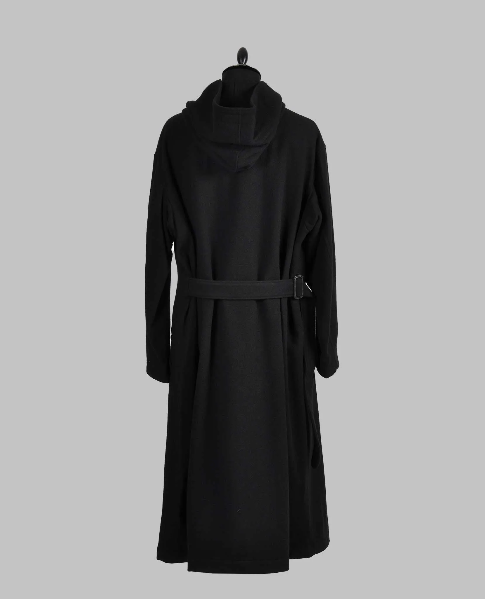 LONG HOODED COAT