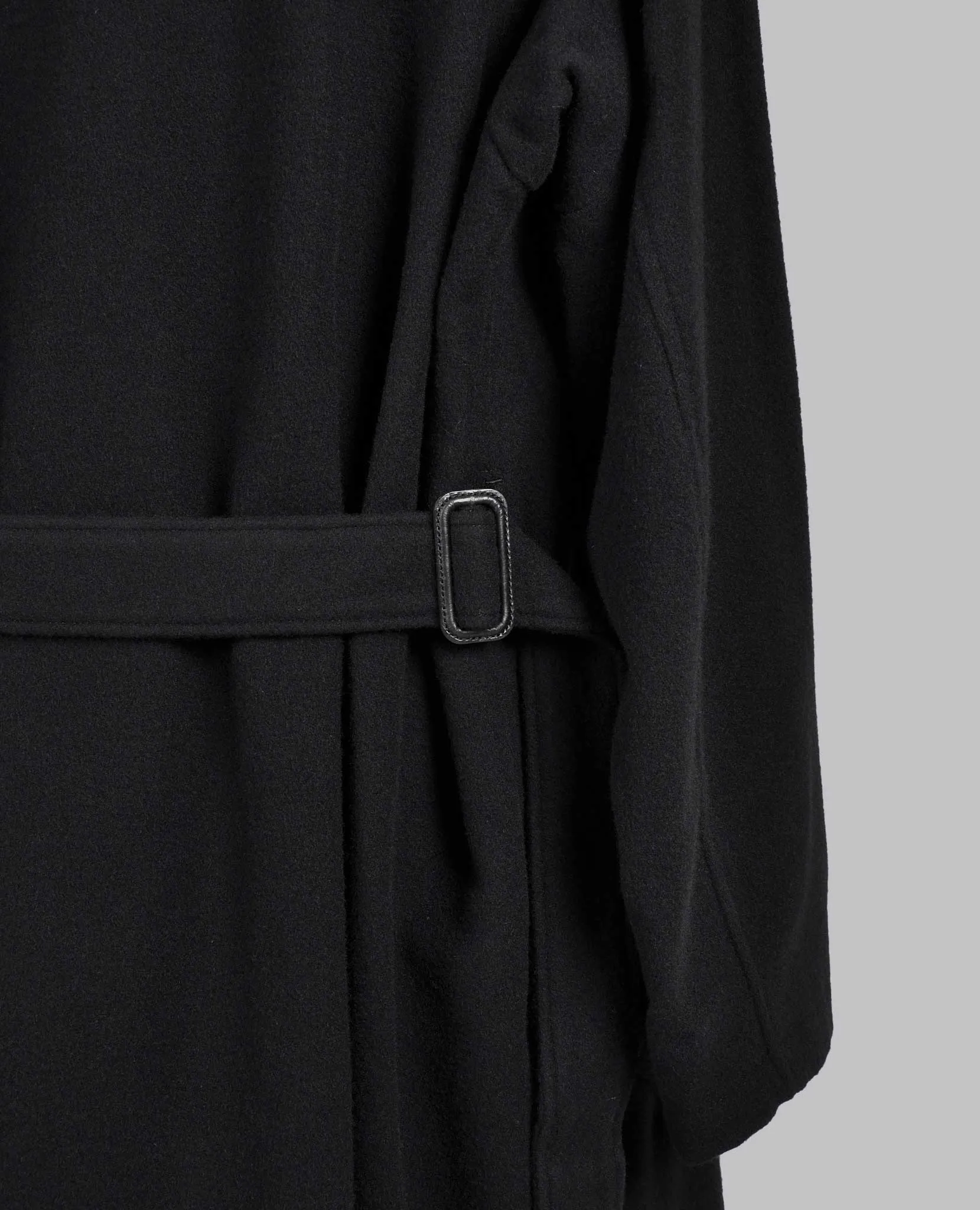 LONG HOODED COAT
