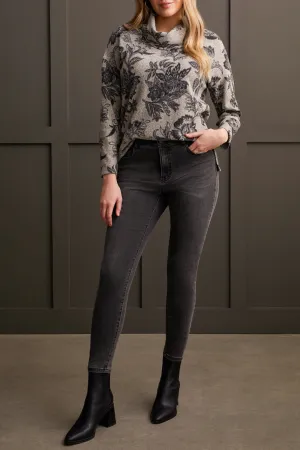 Long Sleeve Cowl Neck Top