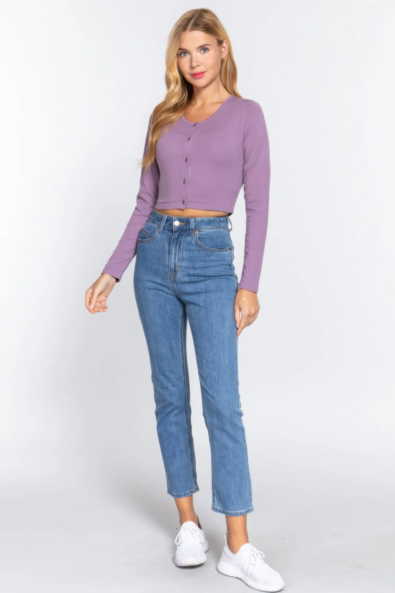 Long Slv Viscose Sweater