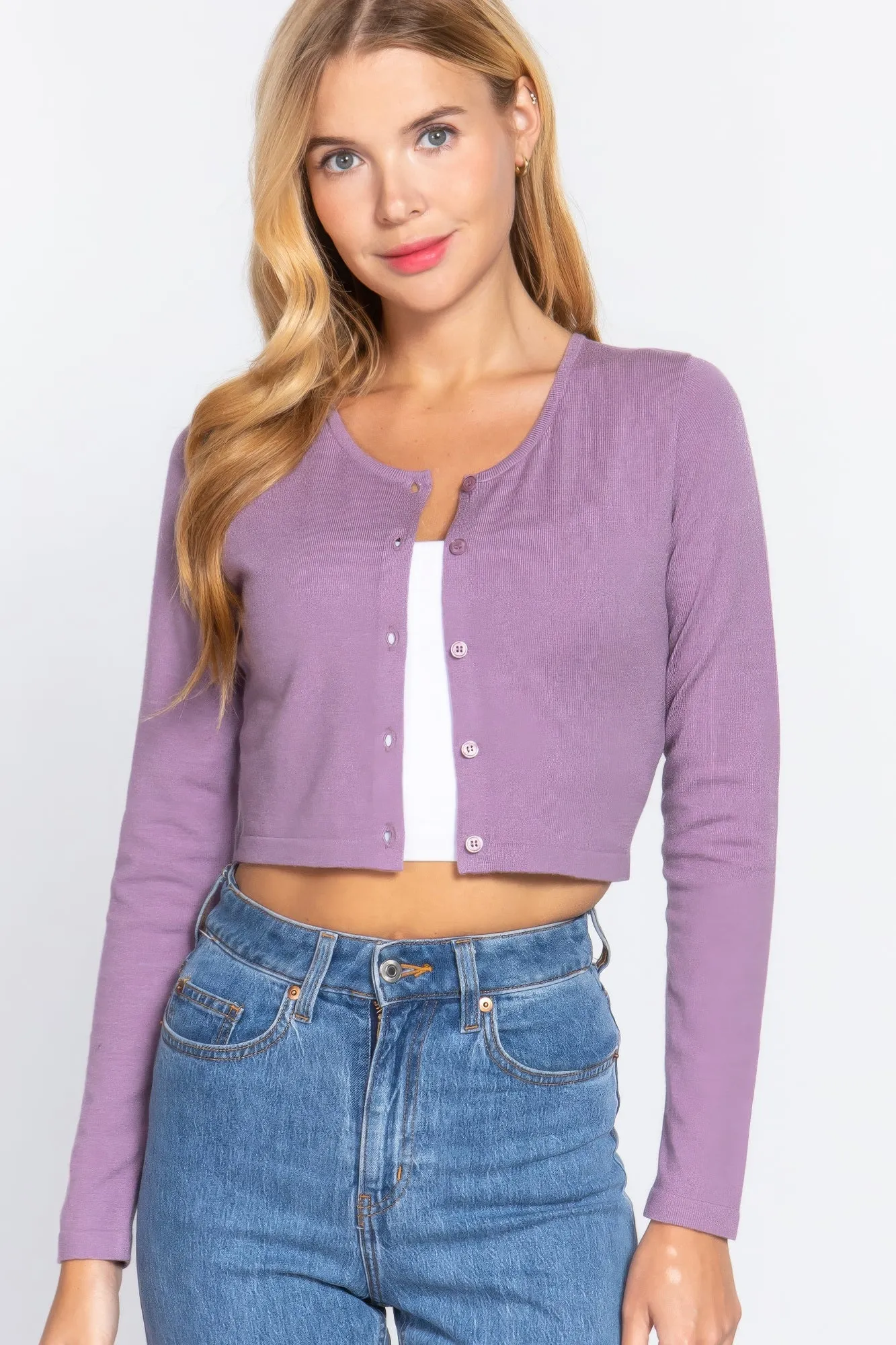 Long Slv Viscose Sweater