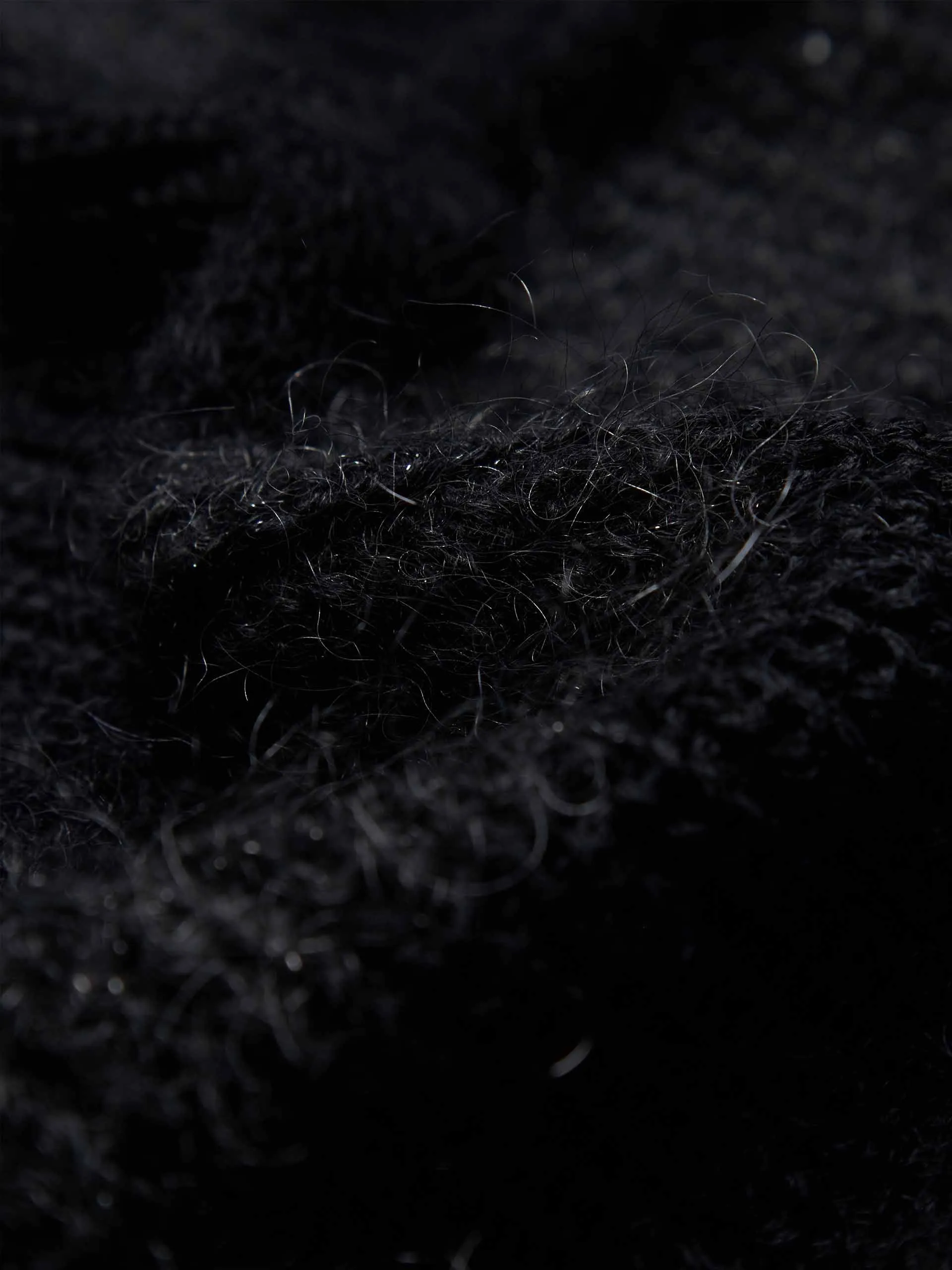 Loose Distressed Knit Cardigan