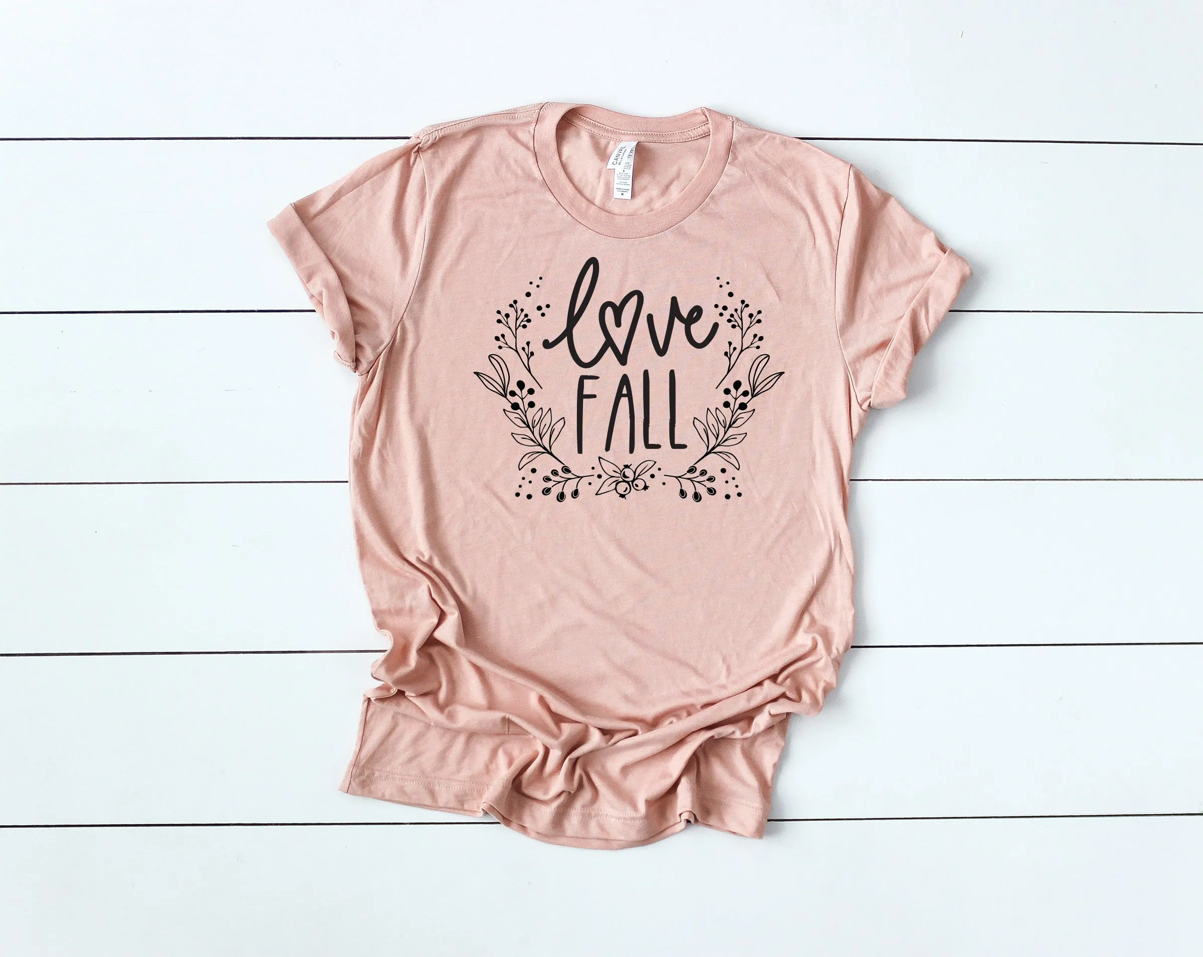 Love Fall Garland Unisex TShirt