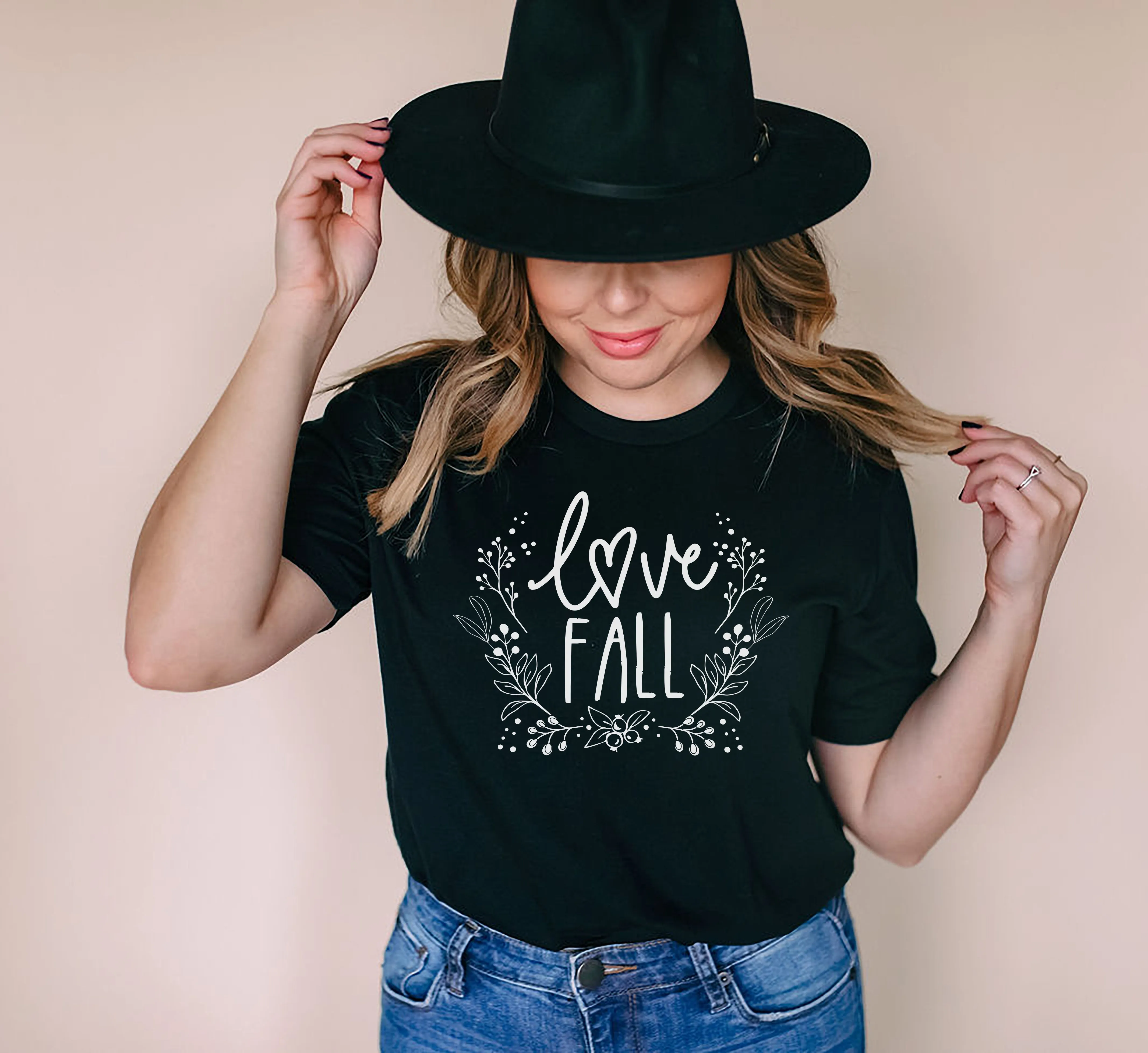 Love Fall Garland Unisex TShirt