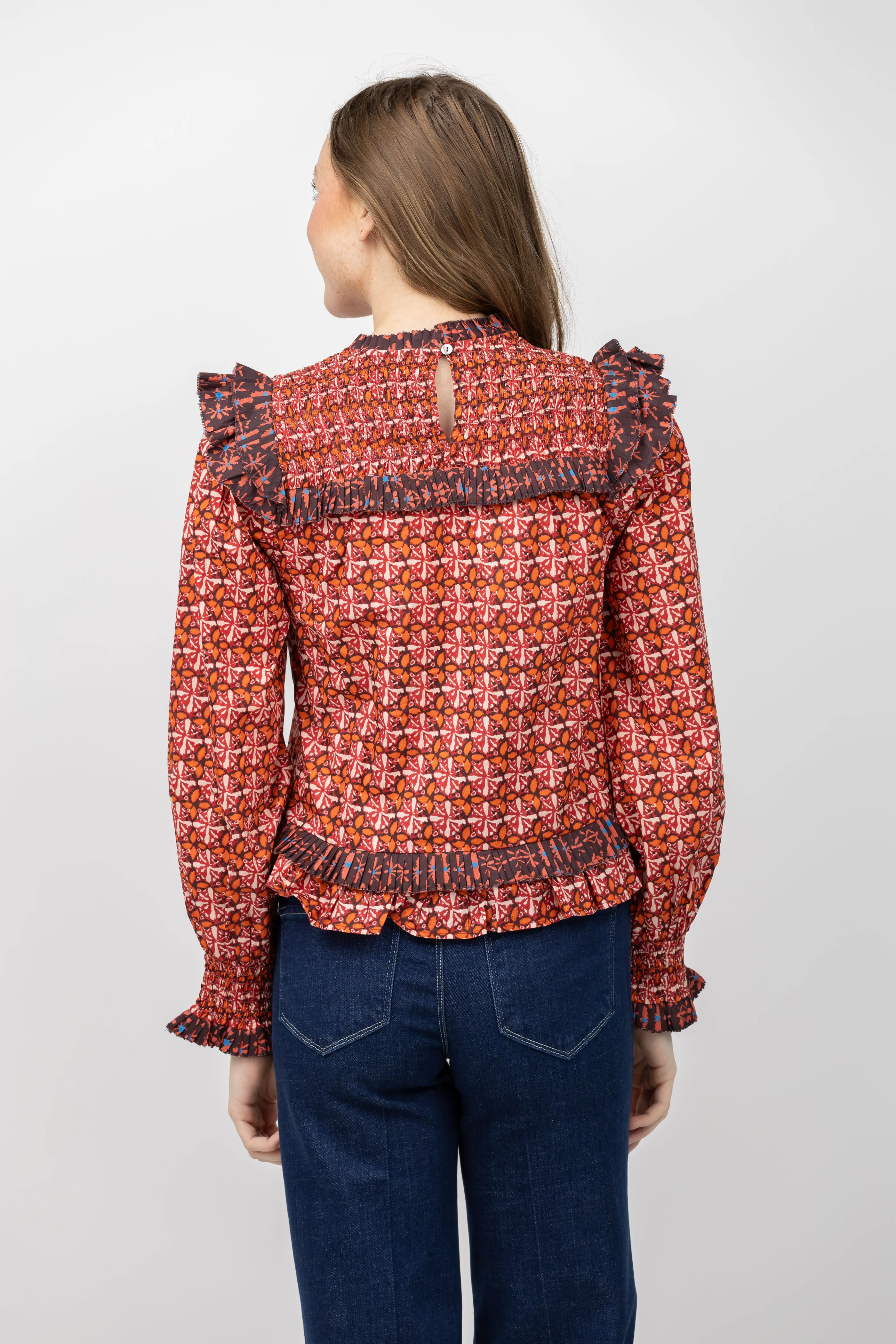 Love the Label Long Sleeve Poppy Top