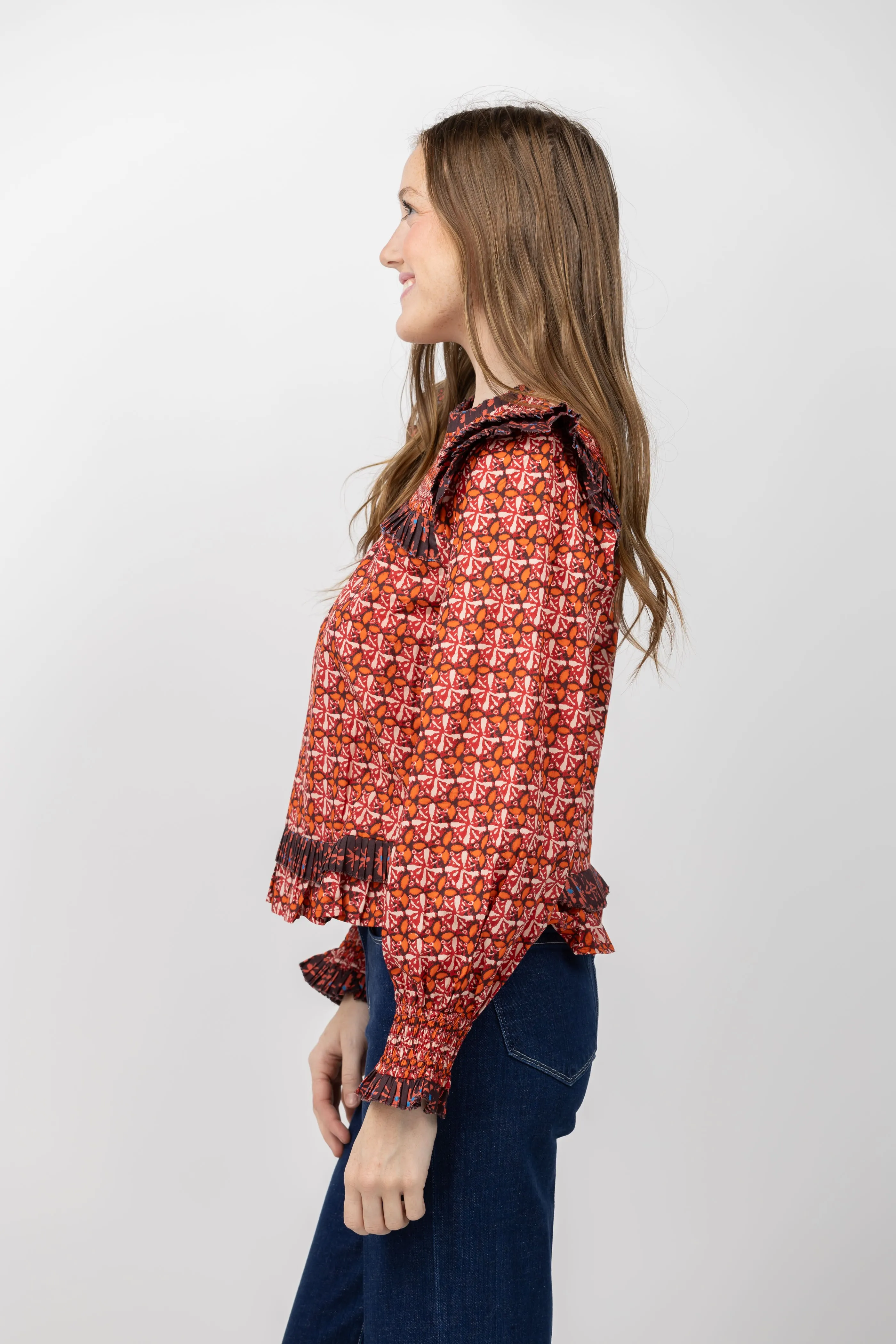 Love the Label Long Sleeve Poppy Top