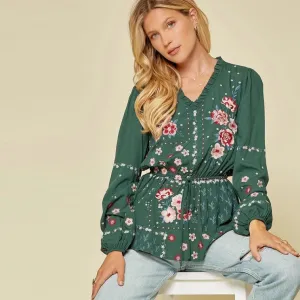 Lovely Embroidered Blouse