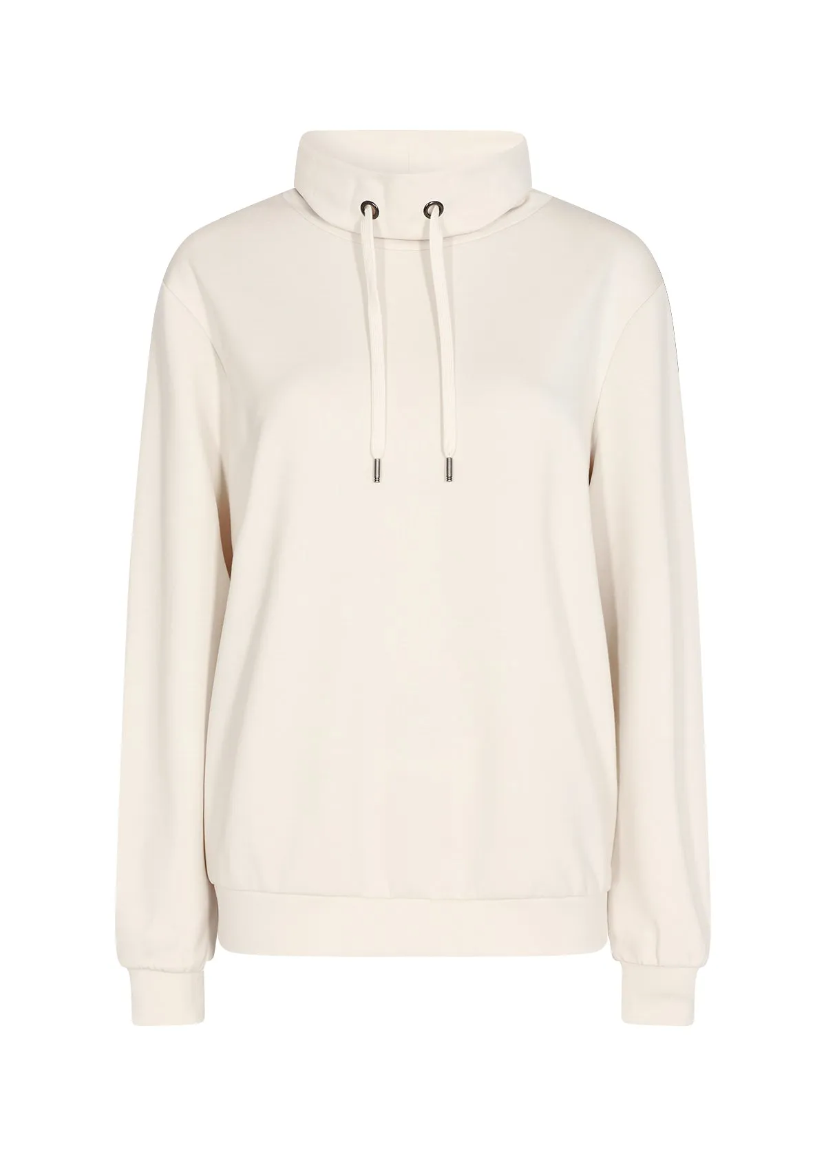 LS DRAWSTRING NECK TOP