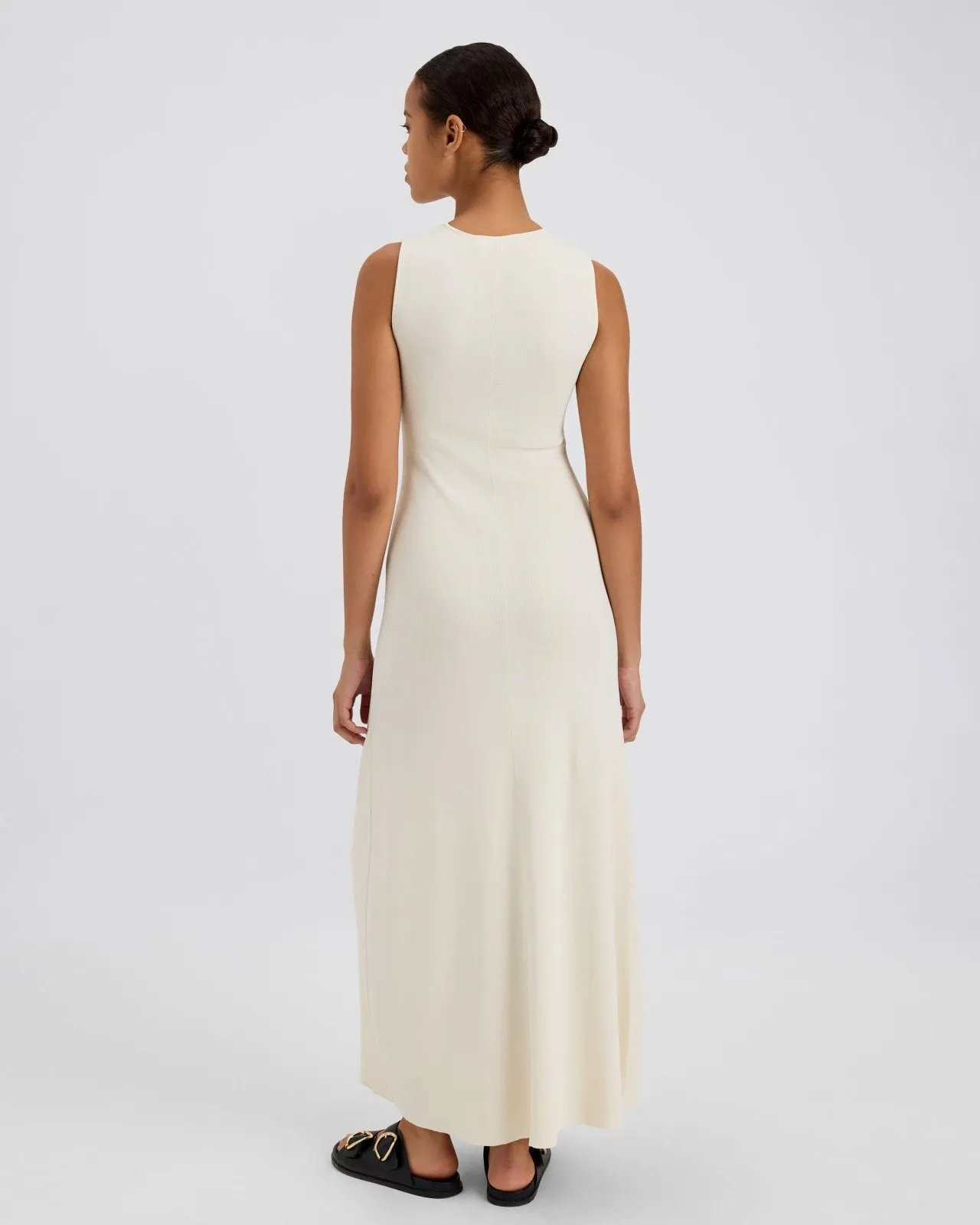 Lucerne Dress Ecru