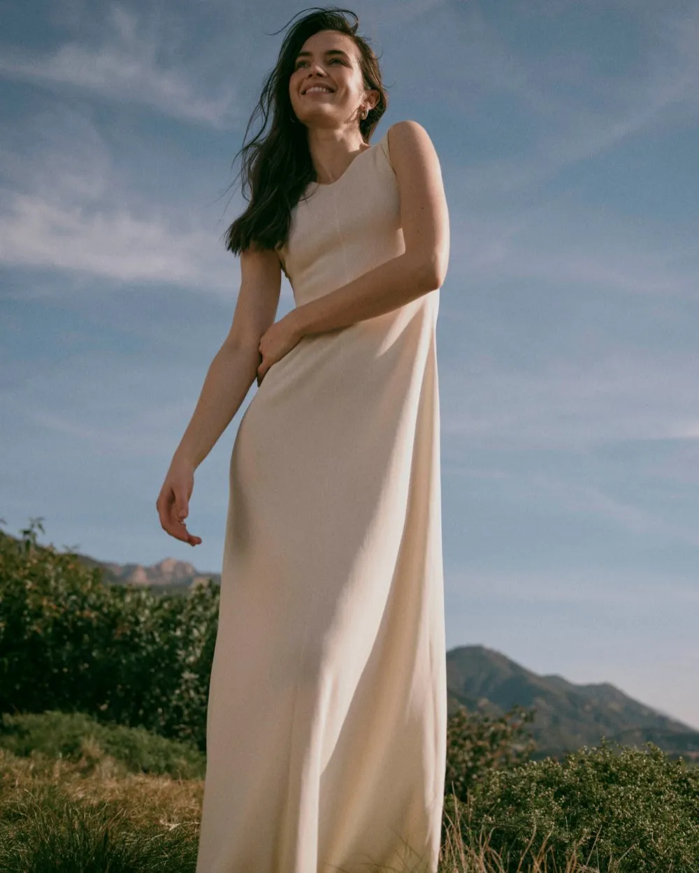 Lucerne Dress Ecru