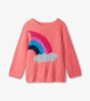 Magical Rainbow Shimmer Fuzzy Sweater | Hatley