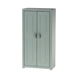 Maileg Mouse Closet / Wardrobe - Soft Blue
