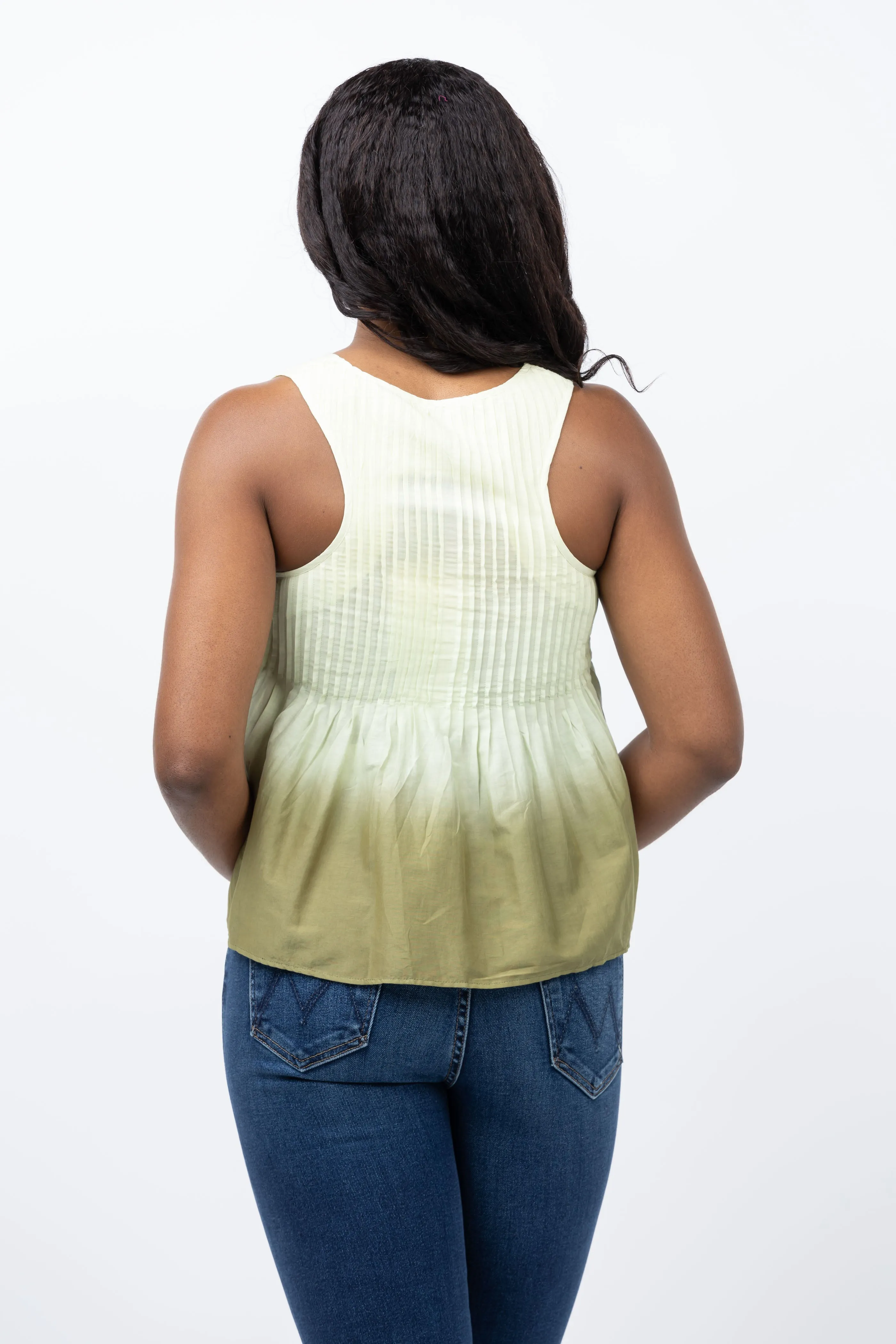 Maria Cher Arce Amber Top in Army