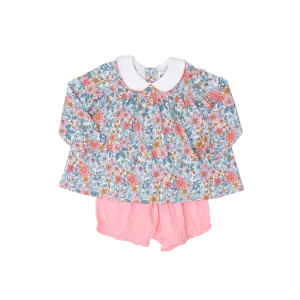 Mary Charlotte Sienna Floral Bloomer Set